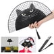 thumbnail image 3 of Abanico Plegable Gato Negro Encantador, Abanico de Mano para Mujer, abanicos Plegables a Mano, Abanico de Baile, Regalos para Bodas, Iglesias, Fiestas Ecomeon no, 3 of 4