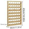 thumbnail image 5 of Jesscasday Braiding Rack 48 Spool Wall Mounted Thread Holder Sewing Embroidery Thread Rack, 5 of 13
