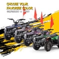 thumbnail image 4 of Arshin 36V Electric 4-Wheeler ATV - Twist-Grip Variable-Speed Acceleration Control, Hand-Operated Disc Brake,Age 13+, 4 of 6