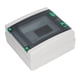 thumbnail image 5 of Caja De Protección De Distribución De Energía, Caja De Conexiones De Distribución Instalación En Riel DIN De 8 Resistente A Impactos IP65 Impermeable Para Exteriores, 5 of 7