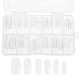 thumbnail image 1 of 120Pcs Clear Nail Tips Transparent Press on Nails Glue on Nails Fake Nail Decoration, 1 of 3