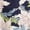Navy, variant on Women's Tube Ruffle Detail Layered Floral Print Flared Maxi Vacation Dress - Medium, Black