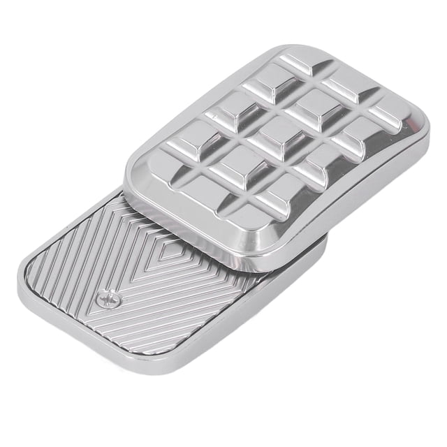 Jouet Fidget pour Adultes, Réduit l'Anxiété Curseur Fidget en Métal Prise en Main Confortable pour Bureau Argent