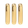 thumbnail image 1 of 3Pcs Electric Guitar Accessory Kit Single Coil Pickup Cover Copper Gold, 1 of 4