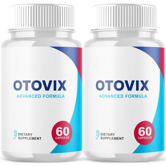 Otovix Advanced Hearing Support Pills Natural Ear Health Support 120 Capsules