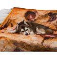 thumbnail image 4 of Manta redonda de forro polar Toynk con chispas de chocolate y galletas, 4 of 7