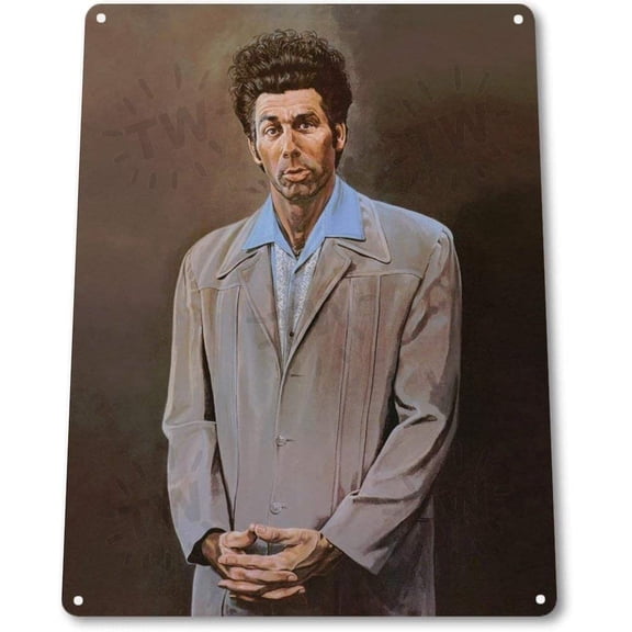 OHDISVW wwenlu TIN Sign Kramer Wall Art TV Decor Picture Portrait Photo 8x12 Inch