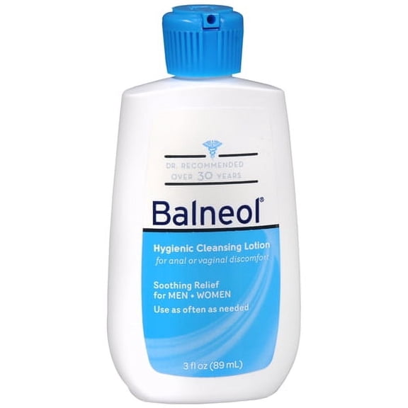 Balneol Soothing Perianal Cleansing Lotion - 3 Oz, 2 Pack