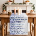 thumbnail image 2 of Table Runner 72 Inches Long for Kitchen Dining, Navy Blue Polka Dots Dresser Scarf Farmhouse, Dining Table Decorations for Wedding/Parties, Vintage Abstract Art Watercolor 14 x 72 In, 2 of 8
