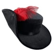 thumbnail image 4 of Fedora Hat Dress up Western Cowboy Hat for Men Women Beach Stage Performance, 4 of 8