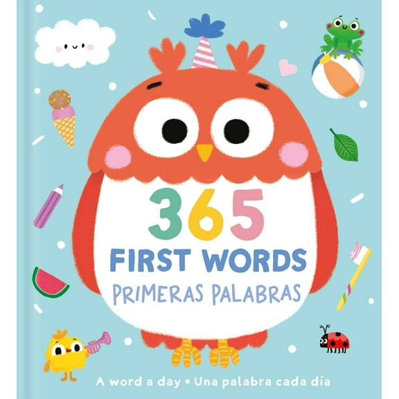 365 First Words - Bilingual English/Spanish, (Hardcover)
