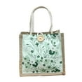 thumbnail image 3 of EHJRE Womens Tote Bag Elegant Shopping Bag Satchel Large Capacity Lightweight Underarm Green with Button, 3 of 9