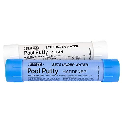 Atlas Pool Putty Epoxy PuttySwimming Pool Spa Cracks Leaks,Tile,Plaster Repair