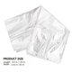 thumbnail image 4 of EeaseMX 30 bolsas de plástico transparente para ropa, desechables, de 60 x 110 cm, para el hogar, tiendas y exteriores., 4 of 7