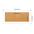 thumbnail image 2 of Amanti Art Natural Cork Board Framed Wedge White Bulletin Board 34 in. x 16 in., 2 of 7