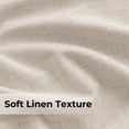 thumbnail image 7 of 100% Blackout Curtains for Bedroom,Set of 2 Panels,72inch Length Faux Linen Thermal Insulated Back Tab Drapes with Room Darkening,50"Wx72"L,Oatmeal, 7 of 7