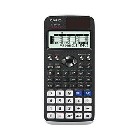 CASIO FX-991EX Advanced Engineering/Scientific Calculator (UK Version) The Casio FX-991EX is Casio?s most advanced scientific calculator with 552 mathematical functions. Approved for Key Stages 3  4 and 5  Recommended for advanced GCSE  a/as level and higher. Allowed in every UK exam where a calculator can be used. The large natural textbook display (Natural-V.P.A.M.) shows mathematical expressions like roots and fractions as they appear in your textbooks which increases comprehension because results are easier to understand.