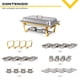 thumbnail image 2 of Bufetera 44l Chafing Dish 4pz Acero Inoxidable Vaporera Chef Gutstark, 2 of 10