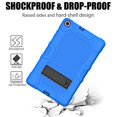 thumbnail image 7 of Dteck Galaxy Tab A 10.1 2019 Case, Dual Layer Hybrid Rugged Shockproof Case Kickstand Hard Protective Cover for Samsung Galaxy Tab A 10.1 inch 2019 Model SM-T510/T515, Blue, 7 of 7