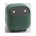 thumbnail image 3 of Small Trash Can Mini Wastebasket Trash Can Dispenser Desk Organizer Garbage Bin Green, 3 of 8
