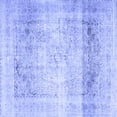 thumbnail image 1 of Ahgly Company Indoor Square Persian Blue Traditional Area Rugs, 7' Square, 1 of 4