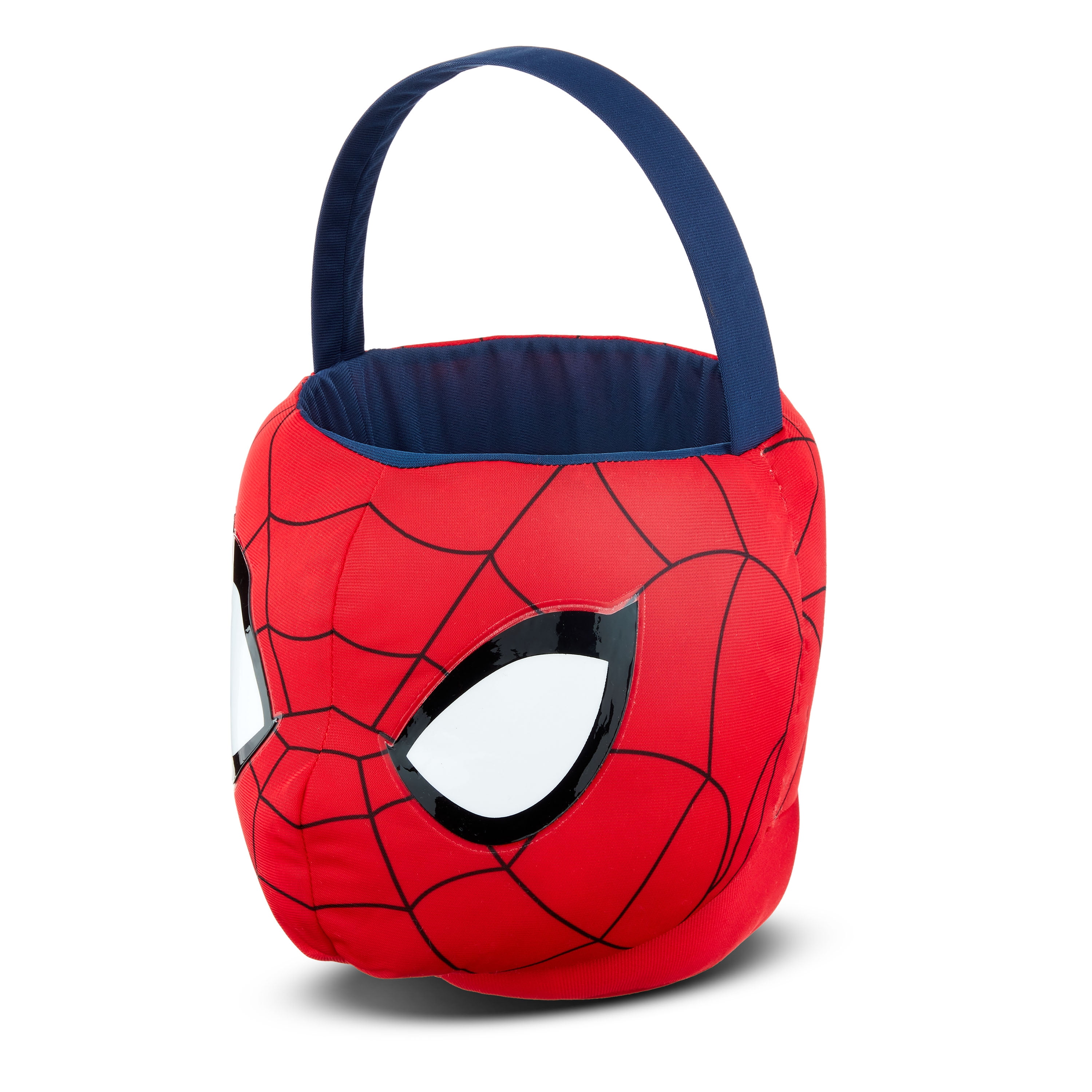 Marvel Spiderman Red Plush Easter Basket by Ruz, 8 inches Tall