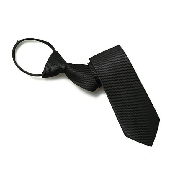 GAXIRE Plain Polyester Silk Necktie for Men, Casual and Formal Wear, Solid Color Tie, 1 Piece