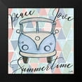 thumbnail image 2 of Medley, Elizabeth 15x15 Black Modern Framed Museum Art Print Titled - Peace Bus I, 2 of 5