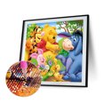 thumbnail image 2 of 5D DIY diamante pintura completo redondo taladro dibujos animados oso pared decoración Rhinestone arte Hugtrwg Para estrenar, 2 of 9