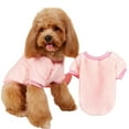 thumbnail image 3 of Soft Fleece Dog Shirt for Small and Medium Dogs, Cozy Lightweight Pet Clothes, Cute Puppy Sweater, Breathable and Washable Apparel for Indoor and Outdoor Wear ,Pink XS, 3 of 4