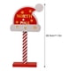 thumbnail image 3 of Billuyoard Letrero de calle navideño con decoraciones flexibles y variadas Luces Santa STOP Here LED Kits de decoración para fiestas, 3 of 6