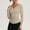 Khaki, variant on Olyvenn Long Sleeve Shirts for Women V Neck Slim Fall Basic Workout Tops Casual Trendy Solid Color Tunic Comfy Soft Clothes Black XL