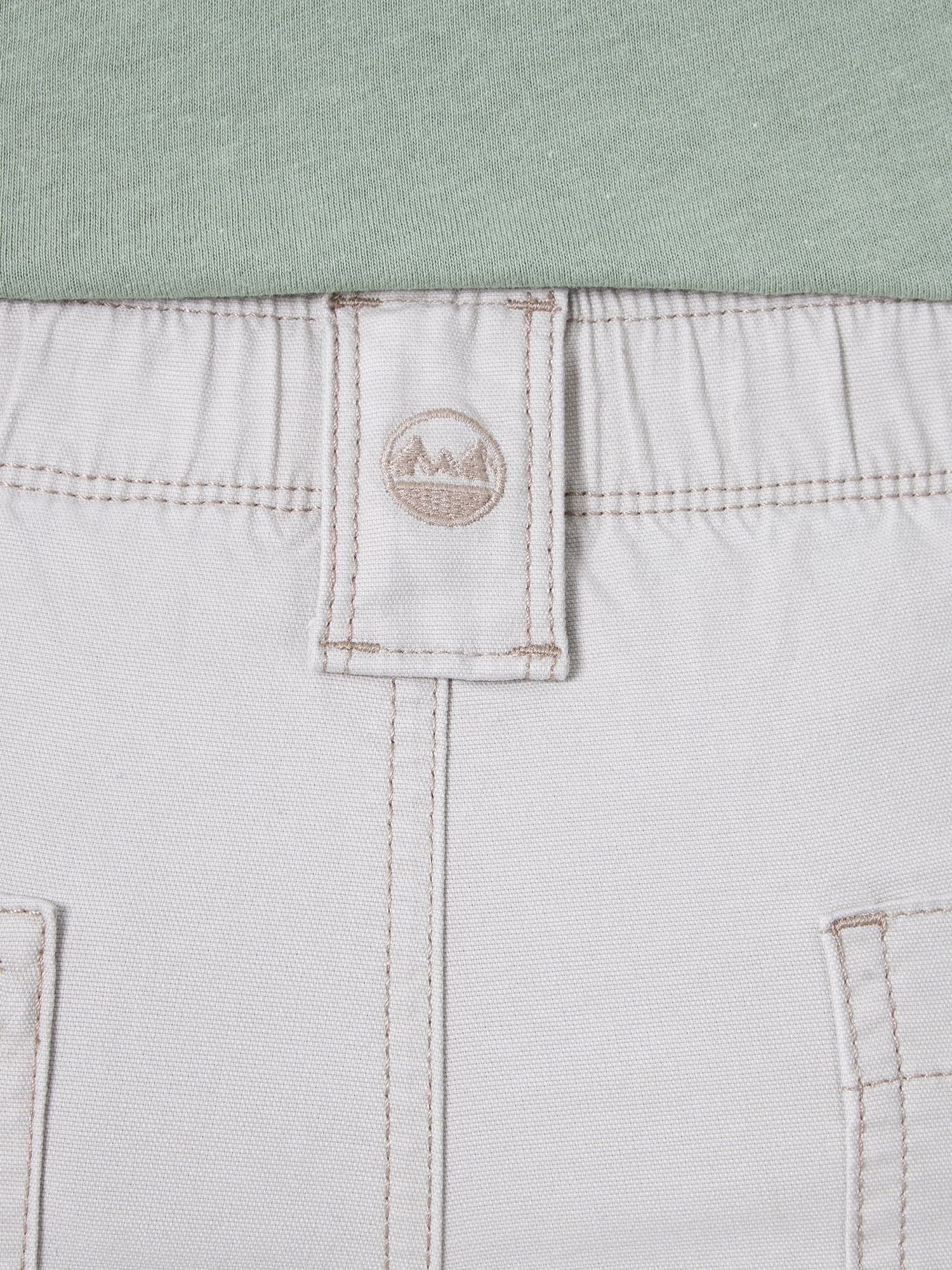 Wrangler Men's and Big Men's Outdoor Back Elastic Stretch Hiker Short