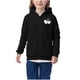 thumbnail image 4 of Sudadera deportiva informal con capucha y manga larga con estampado degradado para niños y niñas, de poliéster, 4 of 8