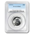 thumbnail image 1 of 1935-S Washington Quarter MS-66 PCGS, 1 of 3