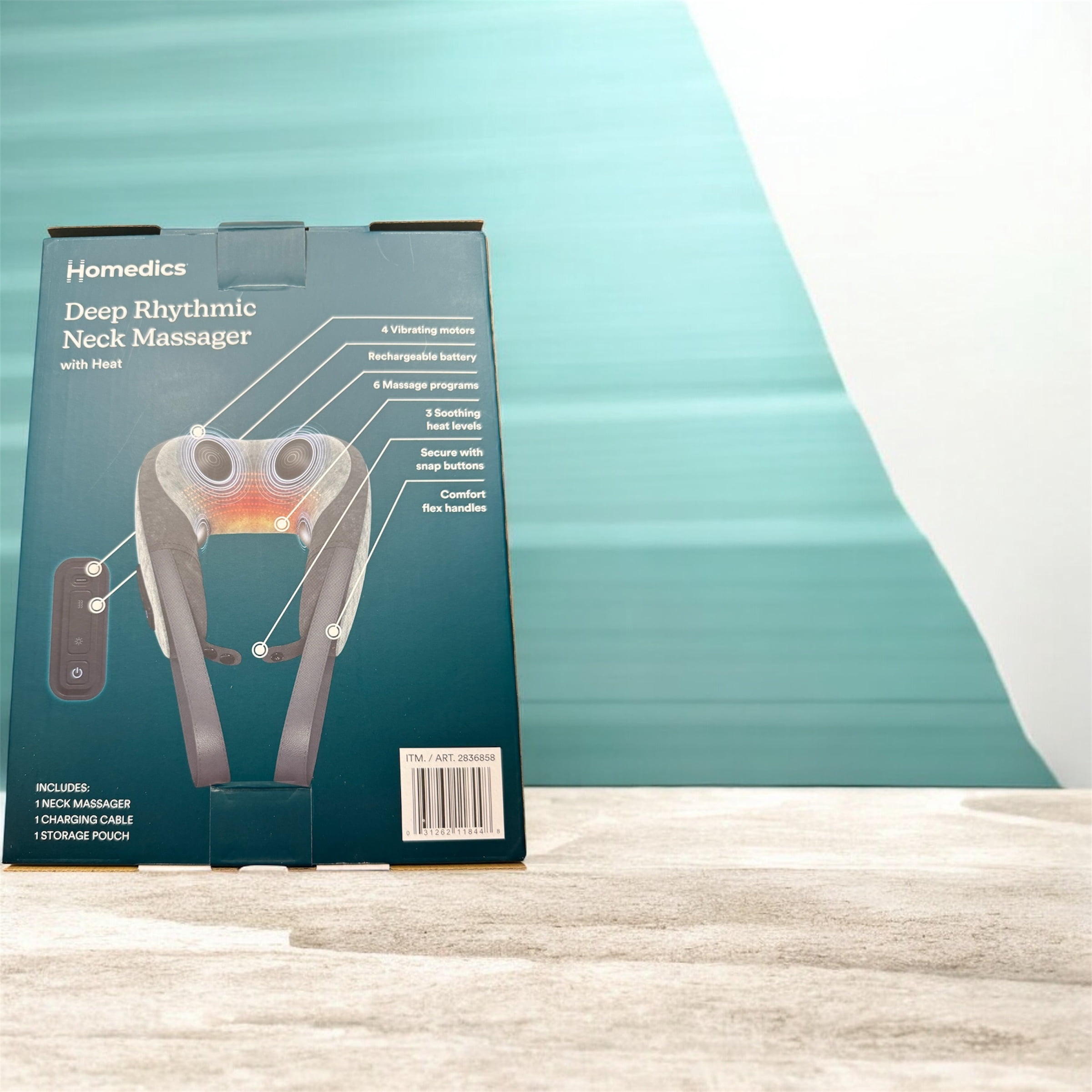 Homedics Deep Rhythmic Neck Massager w/ Heat