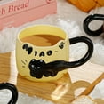 thumbnail image 4 of Upgraded Cat Mug B – Adorable Cat Mug, Cozy Home Drinkware Valentine's Day Decorations, 4 of 8