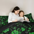 thumbnail image 5 of Homewish Boys Girls Retro Floral Blossom 2pcs Bedding Comforter Set,Chic Flowers Twin Comforter Sets,Spring Graden Breathable Bedding Set,Microfiber Bedroom Decor,Reversible, 5 of 8