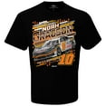 thumbnail image 2 of Men's Stewart-Haas Racing Team Collection Black Noah Gragson Draft T-Shirt, 2 of 3