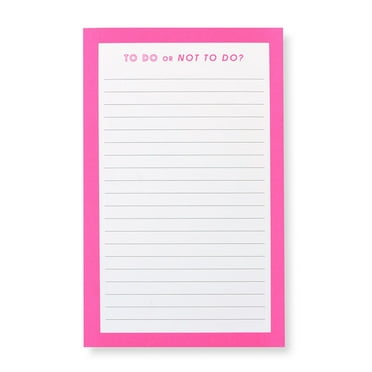 Roobee 'To Do Or Not To Do' Magnetic Notepad