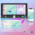 thumbnail image 3 of Estéreo de coche Plixify inalámbrico Apple CarPlay/Android Auto de 6,8 pulgadas, 3 of 8