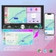thumbnail image 3 of Estéreo de coche Plixify inalámbrico Apple CarPlay/Android Auto de 6,8 pulgadas, 3 of 8