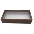 thumbnail image 3 of Caja de sombra de madera, vitrina de flores secas, regalos de bricolaje, marco de fotos flotante 10 pulgadas, 3 of 9