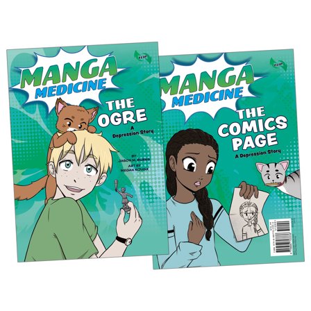 Manga Medicine The Ogre / The Comics Page: Two Depression Stories, (Paperback)