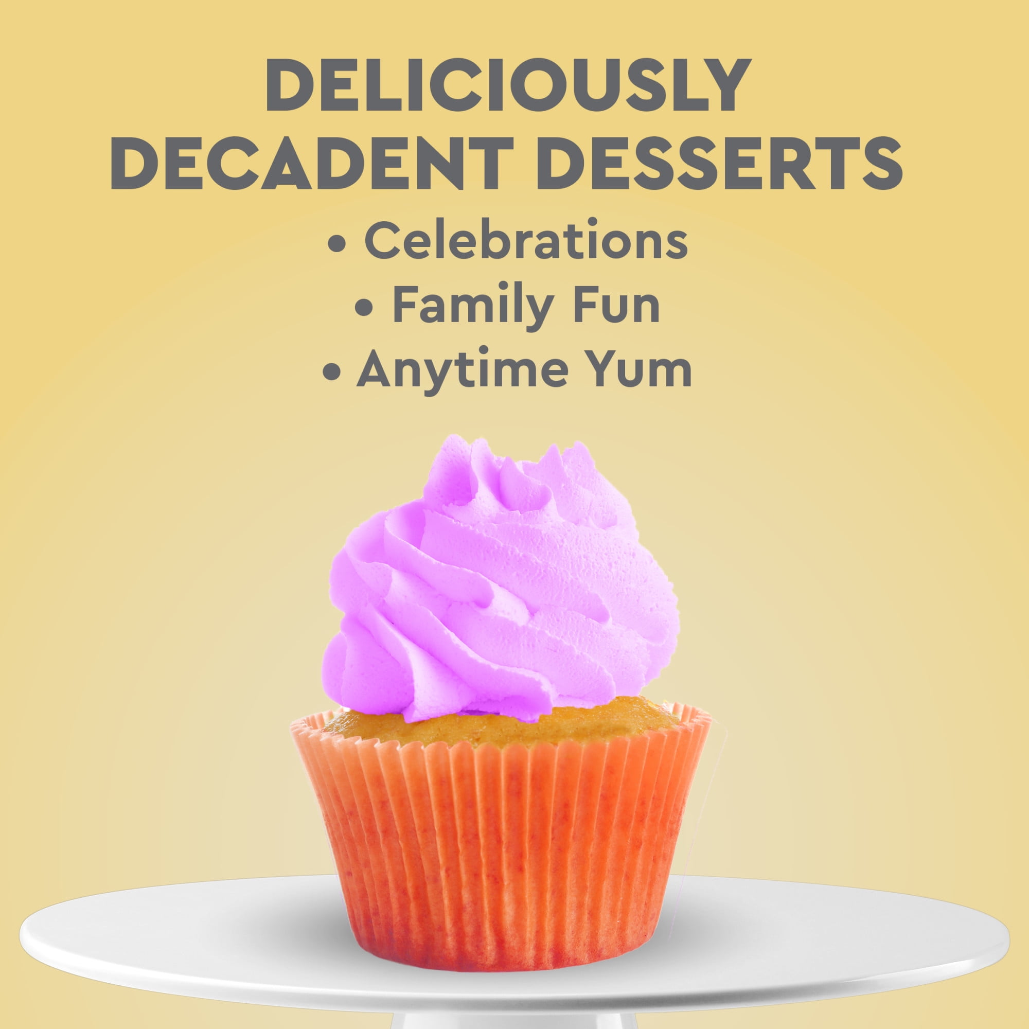 (4 pack) Duncan Hines Classic Yellow Cake Mix, 15.25 oz.