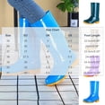 thumbnail image 5 of YTCAMLO Glitter Tall Rain Boots for Women Casual Mid Calf Waterproof Slip On Garden Boots Non-slip Outdoor Mud Rain Shoes, 5 of 5