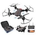 thumbnail image 3 of Dron con cámara plegable Injueey 50 veces Fotografía aérea Control remoto Cuadricóptero Negro, 3 of 6