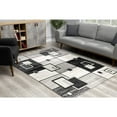 thumbnail image 6 of 8â€™ x 11â€™ Gray Asymmetric Blocks Area Rug, 6 of 8