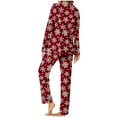 thumbnail image 5 of RKSTN Ensembles de Pyjama pour Femmes Ensemble de Pyjama à Poche Imprimé pour la Maison pour un Usage Quotidien à la Maison Pyjamas Doux et Confortables, 5 of 5
