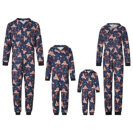

Family Matching Christmas Pajamas Set Xmas PJS Set Soft Long Sleeve Holiday Sleepwear Outfits for Women Men Couples